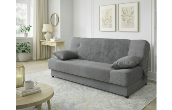 WERSALKA kanapa rozkładana JAŚ grafit